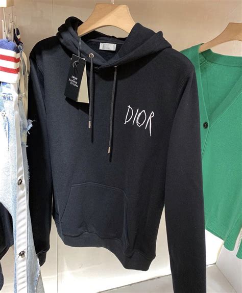 dior hoodie 2019|christian dior hoodie black.